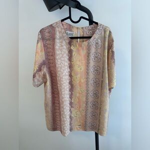 Tabi International Granny Style Floral Blouse size 14